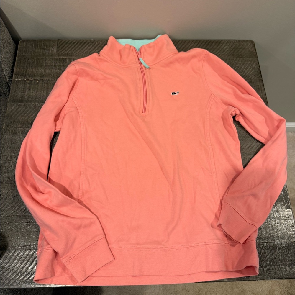 Watermelon Vineyard Vines Half Zip - image 3